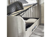 Clara Grey Fabric TV Storage Beds